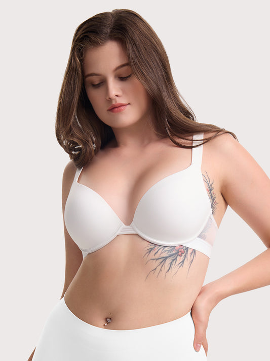 "No gap"Push up bra for small breast
