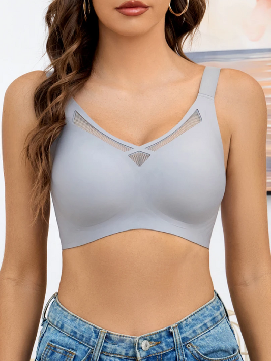 FallSweet Women Seamless Wire Free Push Up Bra