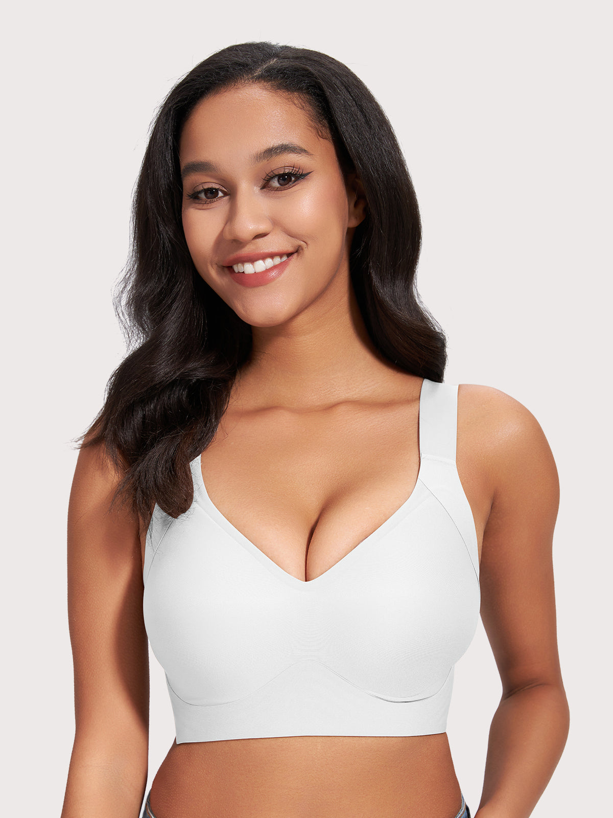 "Feel like not wearing one" Seamless Full Coverage Padded Wireless Bra