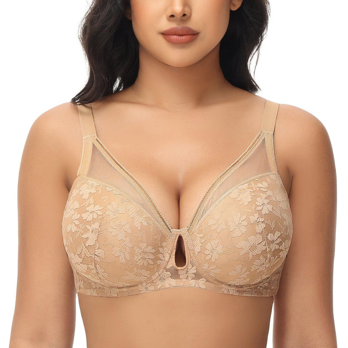 "Add one Cup" Lace Push Up Bras Underwire Padded Sexy Brassiere